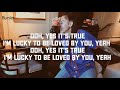 I'm lucky to be loved by you | tatiana manois (song lirics official)