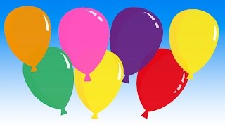 "Pretty Balloons" (balloon song for learning colors) - Little Blue Globe Band