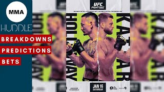 UFC Fight Island 7: Max Holloway vs. Calvin Kattar Breakdown, Predictions and bets