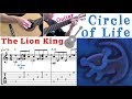 Circle of Life / The Lion King (Guitar) [Notation + TAB]