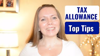 Guide to TAX ALLOWANCES UK - TOP 5 TIPS to REDUCE your taxes