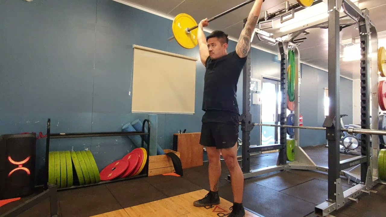 BB Overhead Press - YouTube