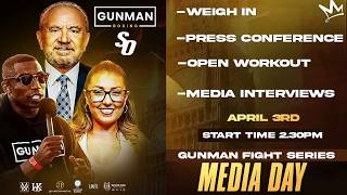 LIVE 🥊 Idris Virgo vs. Liam Dyer • FINAL PRESS CONFERENCE • Gunman Fight Series