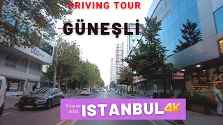 ⁴ᴷ⁶⁰ Güneşli Driving tour, Istanbul Turkey Driving Video 4K60fps