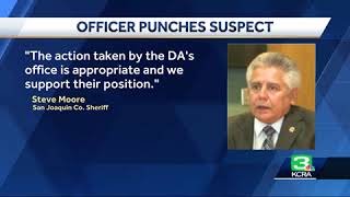 San Joaquin Co. officer caught on camera hitting handcuffed arrestee