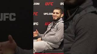 Islam Makhachev explains Daniel Cormier his title record