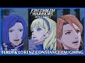 Ferdinand and Lorenz laughing like Constance - Fire Emblem Warriors Three Hopes