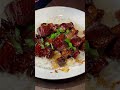 chinese braised pork belly shorts