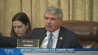 Rep. McCaul, contender for Trump cabinet, criticized as soft on immigration