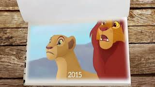 Evolution of The LION KING Simba - Flip Book