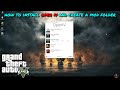 How to Install OpenIV & Create Mods Folder for GTA V  PC