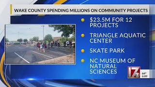 Wake County approves $23.5 million for 12 projects