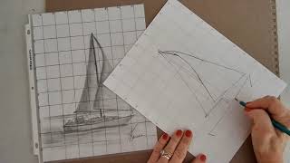 Sailboat drawing Tutorial