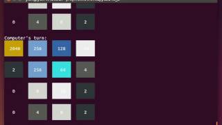 2048 Game using MiniMax + Alpha-Beta Pruning