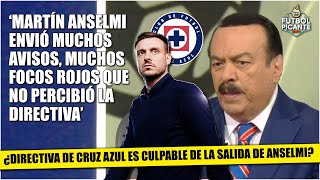 Huerta CONTUNDENTE: La DIRECTIVA de Cruz Azul SE MERECE lo que le pasó con ANSELMI | Futbol Picante