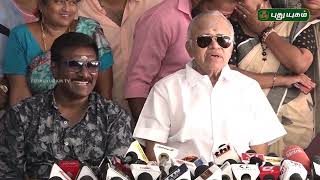 Chinmayi-அ Union Compound உள்ள கூட விட மாட்டோம்...- Radharavi Dubbing Union Press Meet | #radharavi