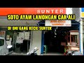 Soto Ayam Lamongan Cak Ali di BNI Gang kecil Sunter