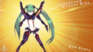 ambiguous feat. Hatsune Miku - Drum \u0026 Bass [ dj-Jo Remix ] Short/TV Size