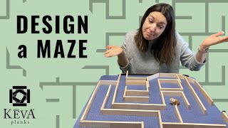 Design a Maze | Quick Engineering Activity | KEVA Planks