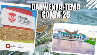 Tema - Dahwenya Through Community 25 Mall to Central University College