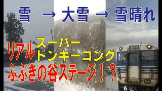 【車窓】雪！磐越西線非電化区間(新津→会津若松)を走破