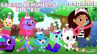 ¡Una gatástica sorpresa de cumpleaños de los Gatos de Gabby! | LA CASA DE MUÑECAS DE GABBY | Netflix
