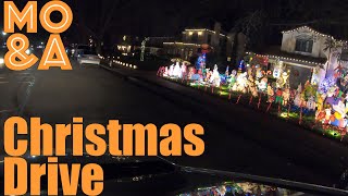 Christmas Lights Drive: Fab 40s, Sacramento – With Music