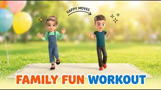 Family Fun Workout: Bond & Get Active Together (20 Mins)