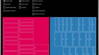 openFrameworks ofxGuiExtended flexbox layout tests
