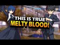 SHIKI TOHNO & CIEL THROWING HANDS | Melty Blood Type Lumina Gameplay FULL MATCH Reaction