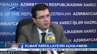 XİN-nin Mətbuat xidmətinin Katibi Elman Abdullayev EL tv-yə ekskuliziv açıqlam verib.