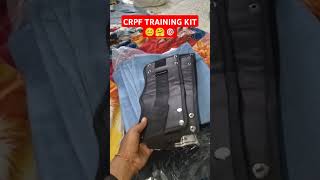 CRPF TRAINING KIT #crpfstatus #army #motivation #exampreparation #hindisong