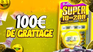 100€ de TICKETS Super 10 ou 200 ! On veut le BILLET jaune ! 🤑