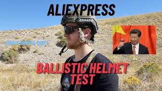 Aliexpress/temu/wish.com Ballistic Helmet Test