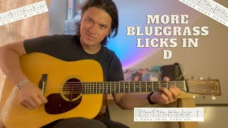 Three more bebop-bluegrass guitar licks for the adventurous flatpicker.