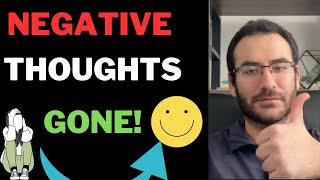 How to Deal with NEGATIVE THOUGHTS: 3 CBT Techniques