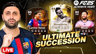 FC 25 ULTIMATE TEAM PS5🔴 გაძლიერებული გუნდი🔥 ვაწყობთ 88 იან კრუიფს 🔥😱  #11