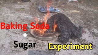 চিনি এবং সোডা দিয়ে এক্সপেরিমেন্ট | Baking Soda \u0026 Sugar Experiment | Village Experiment