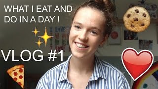 WHAT I EAT \u0026 DO IN A DAY #1 // Happy and Veg ☽