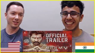 Saamy² Trailer Reaction by American & Indian