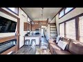 Amazing Luxury Tiny Home Living Comfortably Accommodate 6 Occupants