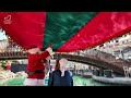 dubai christmas market at madinat jumeirah 🇦🇪 festive activities abra tour attractions u0026 more 4k