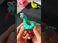 teach you to make cute little snakes with super light clay simple and interesting come and try it