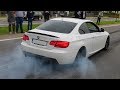 BMW E92 335d, 335i, M3, 330d, ... compilation | Sounds, Accelerations, Burnouts,...