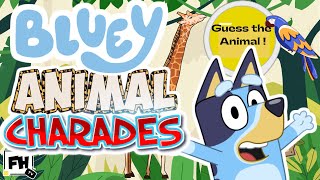 Bluey: Animal Charades | Can You Guess the Animal Disney Jr Challenge? | Kids Brain Break