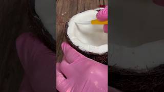 Turning a Cake Fail into a Realistic Coconut |Cake Transformation #everythingiscake #cakedecorating