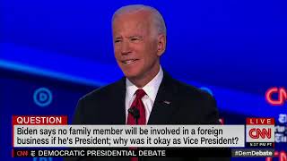 Joe Biden Dodges Question On Hunter Biden