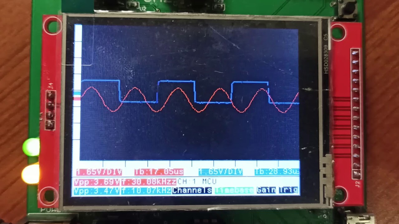 Stm32 Oscilloscope - YouTube