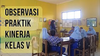 Observasi Praktik Kinerja Guru - Kelas 5