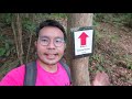 bukit kukus bukit rimbah 335 jalan pokok besar route solo hiking vlogging